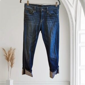 Joe's Jeans Dark Blue Ankle Cropped Denim